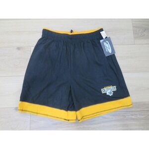 Vtg Purdue Boilermakers Shorts Mens Large Pro Edge Black Gold NCAA Basketball